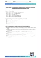 Vorschau - Quiz - Relative clauses & contact clauses - Deckblatt