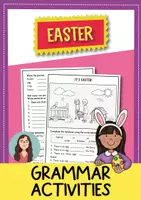 Vista previa - Hojas de trabajo - Easter - actividades gramaticales para clases de inglés - Portada