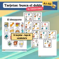 Vista previa - Juegos / Gamificación - Busca el doble el desayuno - Portada