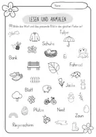 Vorschau - Arbeitsblätter - Lesen im Frühling - Arbeitsblätter - Klasse 1 - Seite 3