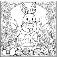 Vista previa - Manualidades / Dibujos para colorear - Easter colouring sheets for fast finishers - página 2