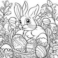 Vista previa - Manualidades / Dibujos para colorear - Easter colouring sheets for fast finishers - página 3