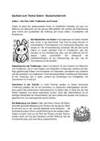 Vorschau - Arbeitsblätter - Sachtext zum Thema Ostern - Seite 1
