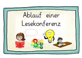 Vorschau - Merkblätter - Lesekonferenz / Leseförderung: Ablauf & Regeln (Classroom Management) - Deutsch - Kl. 3/4 - Seite 1