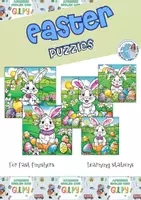 Vista previa - Tarjetas / Manipulativos - Easter puzzles - Portada