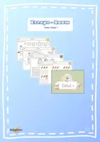 Vorschau - Arbeitsblätter - Escape Room Bundle Ostern - Seite 1