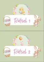 Vorschau - Arbeitsblätter - Escape Room Bundle Ostern - Seite 2