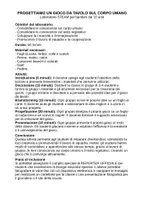 anteprima - Esercizi - Laboratorio STEAM: gioco da tavolo sul corpo umano - Pagina di copertina
