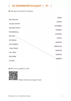 Vorschau - Unterrichtsreihen - DaZ A2 Grammatik komplett (93 Seiten) - Seite 3