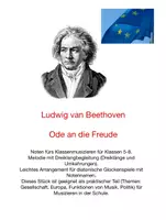 Vorschau - Anderer Materialtyp - „Ode an die Freude“ Beethoven Glockenspiel mit Begleitung V2 - Deckblatt