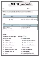 Vorschau - Arbeitsblätter - Materialpaket Mixed Conditionals / Conditional Clauses Sekundarstufe 1 + 2 - Seite 2