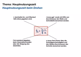 Vorschau - Arbeitsblätter - Hauptnutzungszeit für Zerspanungsmechaniker - Seite 2