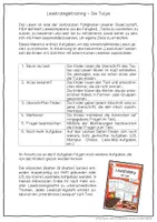 Vorschau - Arbeitsblätter - Lesetraining/Leseförderung - Die Tulpe (Klasse 2) - Seite 1