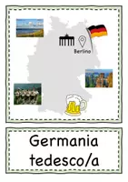 Vorschau - Bildkarten - LA NAZIONALITÀ - Bild und Wortkarten - Seite 3
