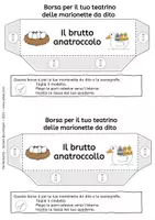 anteprima - Materiale per pittura e bricolage - Il brutto anatroccolo - Pupazzi dito - Marionetta - Favola - Pagina 3