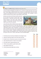 Vorschau - Arbeitsblätter - Scotland Reading (Story "Scary Scotland") - Seite 3