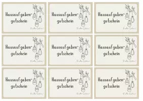 Vorschau - Bildkarten - Gutscheine für Hausaufgaben - Geschenk zu Ostern - Seite 3