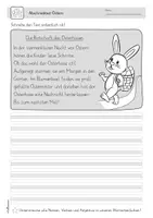 Vorschau - Arbeitsblätter - Abschreibtexte Ostern | Grundschrift (GS) | Grundschule - Seite 3