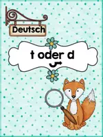 Vorschau - Spiele - Klettmappe Verlängern d oder t? - Seite 1