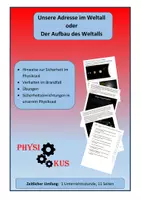 Vorschau - Stundenentwürfe - Unsere kosmische Adresse oder Der Aufbau des Universums - Deckblatt