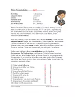 Vorschau - Text - Meine Freundin Celine - Deutsch Lesung DaF - A1/A2 - Seite 1