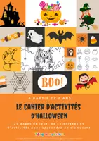 Aperçu - Jeux - Cahier d'activités d'Halloween (6 - 8 ans) - Page de couverture