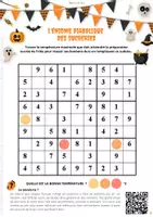 Aperçu - Jeux - Cahier d'activités d'Halloween (6 - 8 ans) - Page 3
