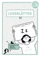 Vorschau - Arbeitsblätter - ABC der Tiere Leseblatt 22 • - Deckblatt