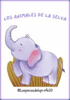 Vista previa - Unidades / Secuencias / Situaciones de Aprendizaje - Los animales de la selva - Portada
