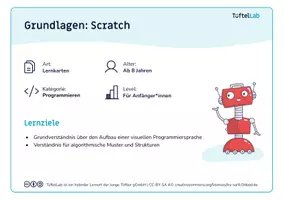 Vorschau - Stationenlernen - Lernkarten: Scratch Grundlagen - Seite 2