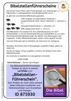 Vorschau - Mal- und Bastelvorlagen - Bibelführerscheine mit Prüfungsbögen - Bibelstellen in der Bibel aufschlagen - Seite 1