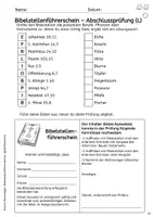 Vorschau - Mal- und Bastelvorlagen - Bibelführerscheine mit Prüfungsbögen - Bibelstellen in der Bibel aufschlagen - Seite 3