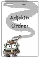 Vorschau - Arbeitsblätter - Adjektiv Ordner (2.-4. Klasse) - Seite 2