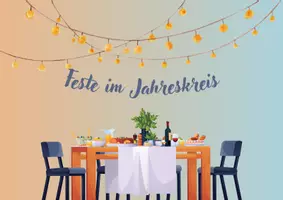 Vorschau - Arbeitsblätter - Feste im Jahreskreis - Diese Feste kenne ich - Deckblatt