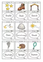 Vorschau - Spiele - Lesespiel Buchstabe St/st und Sp/sp - Seite 2