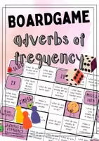 Vorschau - Spiele - Boardgame: Adverbs of Frequency (Speaking Activity) - Deckblatt