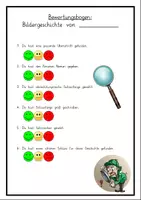 Vorschau - Arbeitsblätter - Bildergeschichte: Schreibtipps & Bewertungsbogen (Aufsatz) - Deutsch - Kl. 2/3 - Seite 3