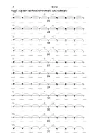 Vorschau - Arbeitsblätter - Hüpfen auf dem Rechenstrich - Exceltool - Deckblatt