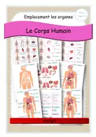 Aperçu - Apprentissages en autonomie - Corps humain - emplacement les organes - attaché - Page de couverture