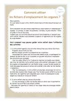 Aperçu - Apprentissages en autonomie - Corps humain - emplacement les organes - attaché - Page 2