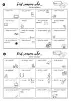 Vorschau - Arbeitsblätter - Find someone who... Winter holidays (Simple Past) - Seite 1