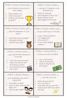 Vorschau - Stationenlernen - English Writing – 32 Writing Prompts | Englisch Geschichten schreiben und Schreibanlässe 6.–7. Klasse - Seite 1