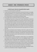 Vorschau - Arbeitsblätter - Materialpaket zu vier literarischen Epochen - Seite 3