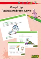 Vorschau - Merkblätter - Mompitzige Rechtschreibregel-Kartei - Deckblatt