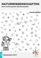 Vorschau - Arbeitsblätter - Unser Sonnensystem - Zuordnungsspiel - Deckblatt