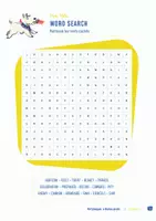 Aperçu - Feuilles d'exercices - Portzmoguer Wordsearch - Page 2