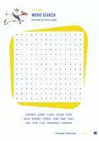 Aperçu - Feuilles d'exercices - Portzmoguer Wordsearch - Page 3