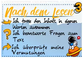 Vorschau - Stundenentwürfe - Merkplakate/Wortkarten/Aushänge Lesestrategien - Seite 3