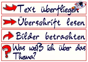 Vorschau - Fördermaterial/Inklusion - Tafelkarten/Aushänge Lesestrategien/Deutsch - Seite 2