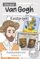 Vorschau - Mal- und Bastelvorlagen - Vincent van Gogh Kunstprojekt | Sonnenblumen und Sternennacht - Deckblatt